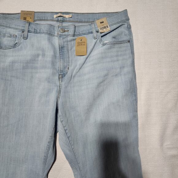 Levi's 724 high rise slim straight jeans size 20 40''x40'' women's - Picture 3 of 7